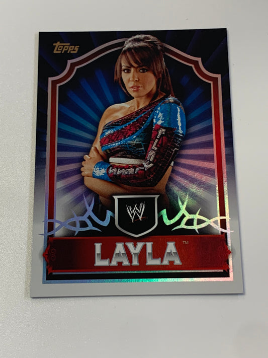 Layla 2011 WWE Topps Classic Card