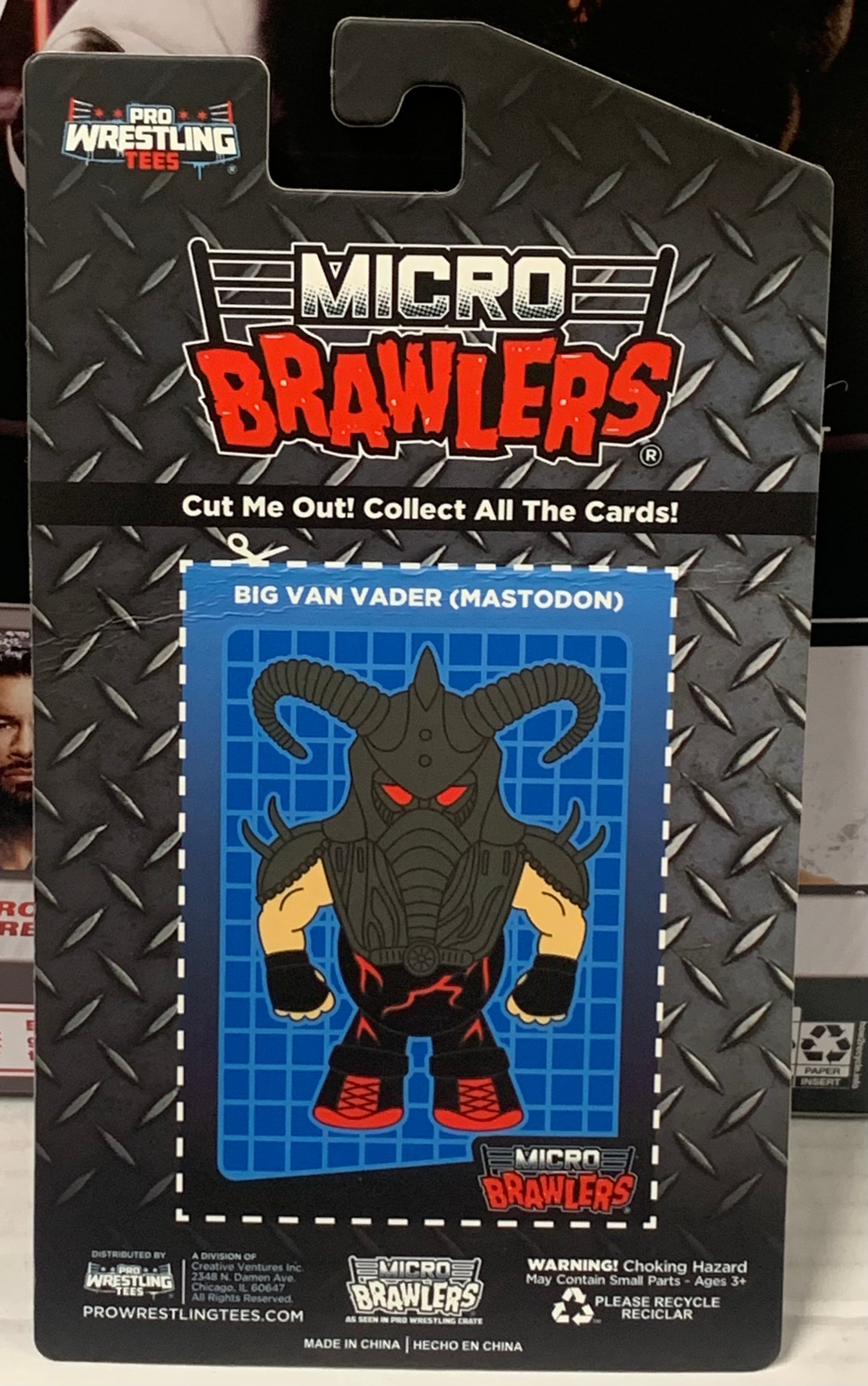 Big Van Vader (Mastodon) Micro Brawlers (New in Package, Comes with Protective Case)