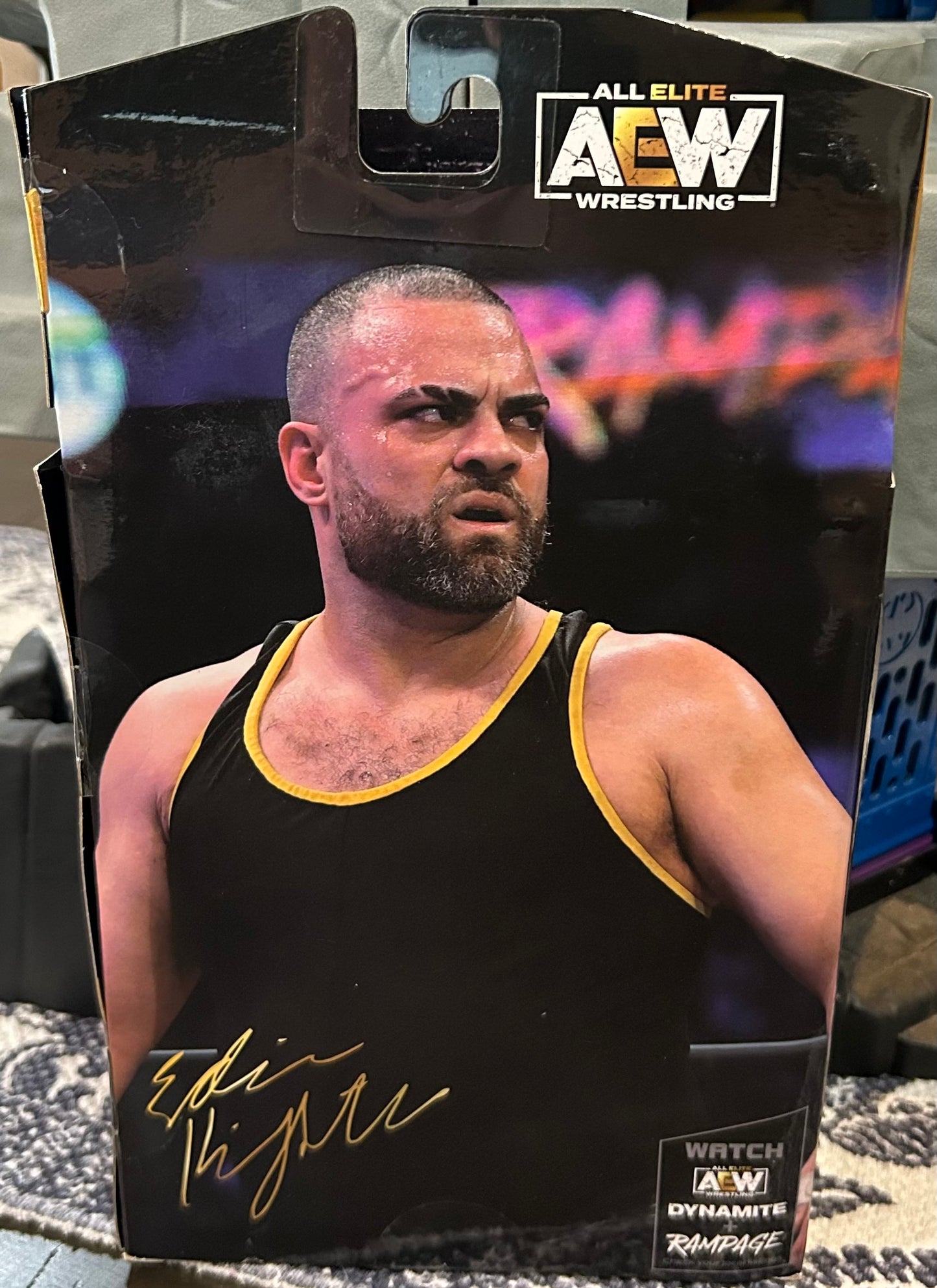 + Eddie Kingston AEW Walmart EXCLUSIVE Action Figure (Sealed, Never Opened)
