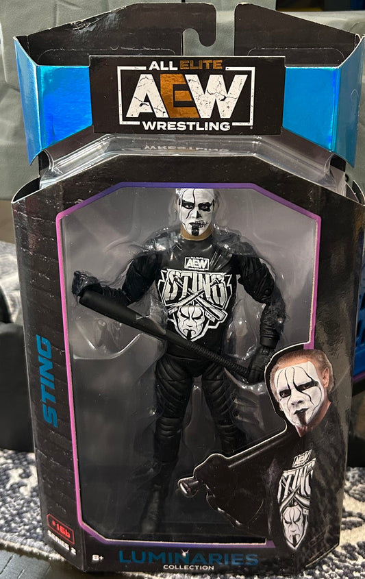 + STING AEW “Luminaries Collection” Action Figure (Sealed, Never Opened)