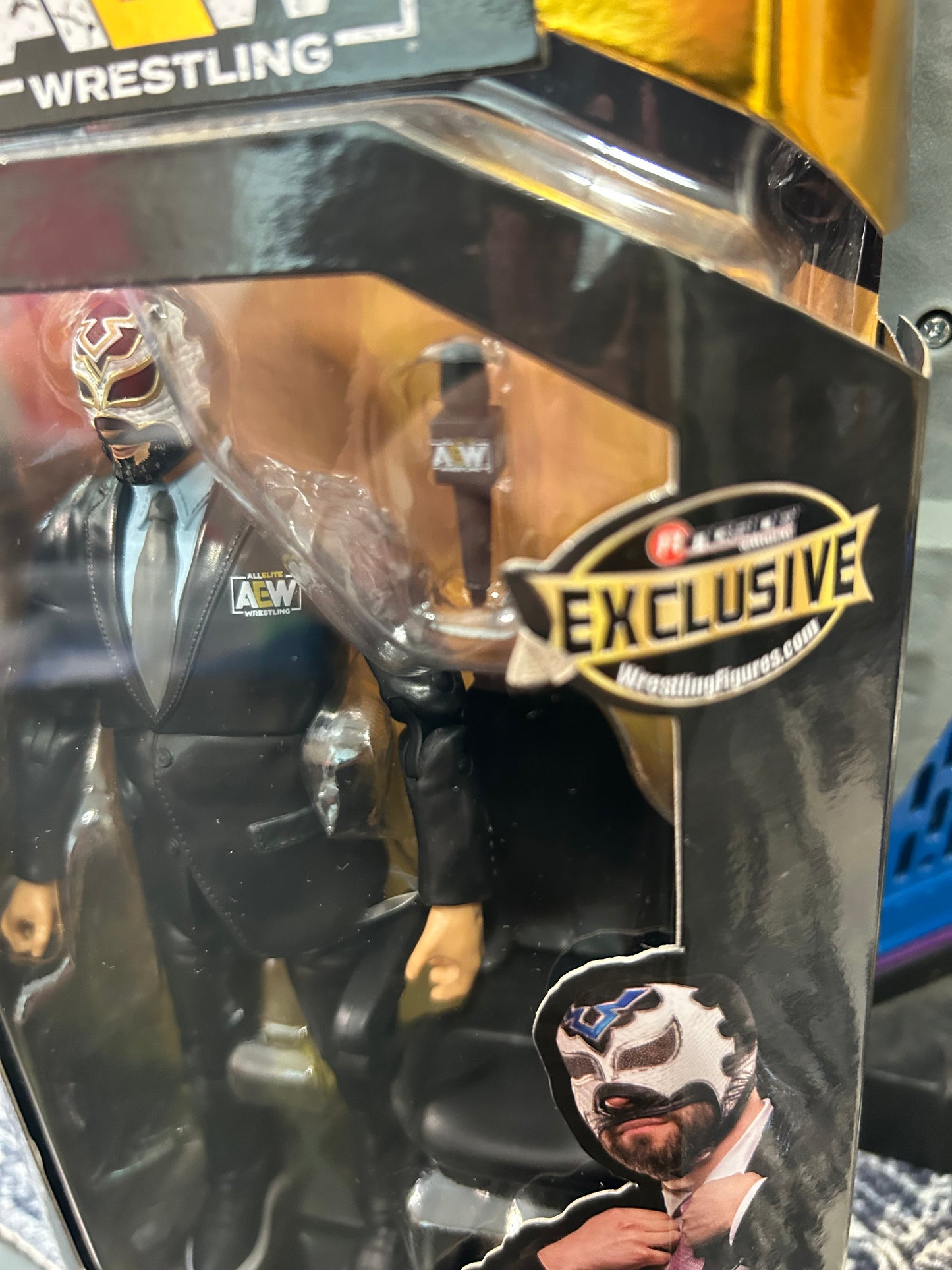 + Excalibur AEW EXCLUSIVE Action Figure (Sealed, Never Opened)