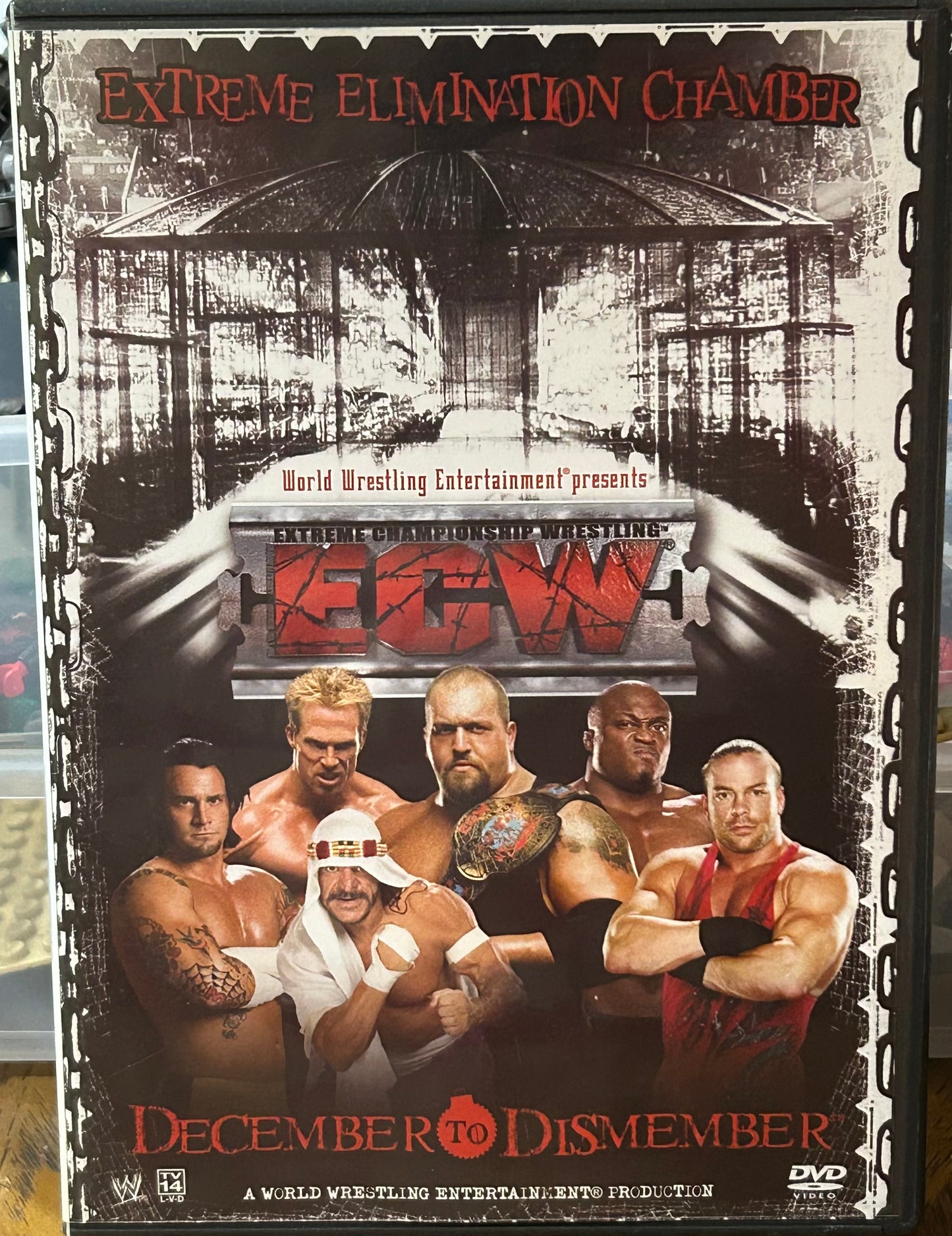 * ECW WWE December to Dismember DVD (Sabu, CM Punk, RVD, Lashley & so much more)
