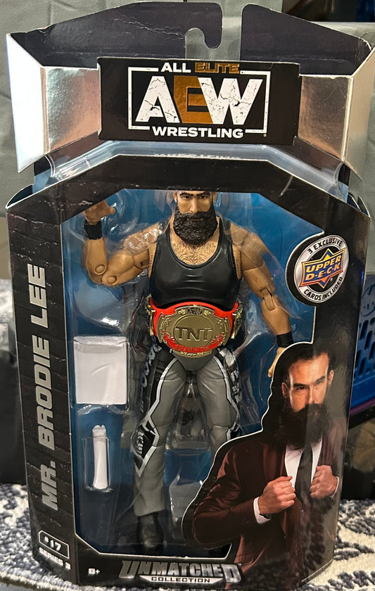 + Brodie Lee AEW Unmatched Collection Series 3 Action Figure (Sealed, Never Opened)