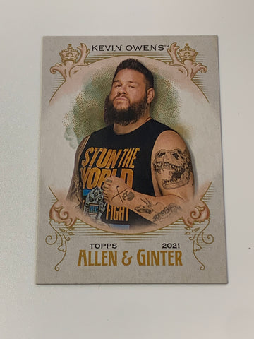 Kevin Owens 2021 WWE Topps Allen & Ginter Insert Card!!!