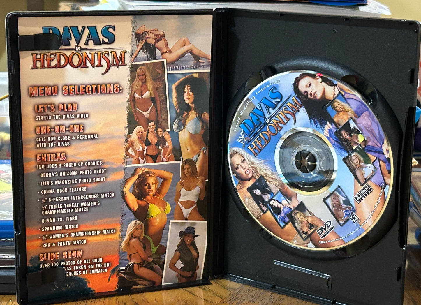 * WWE Divas in Hedonism DVD (Trish, Chyna, Trish & so much more)