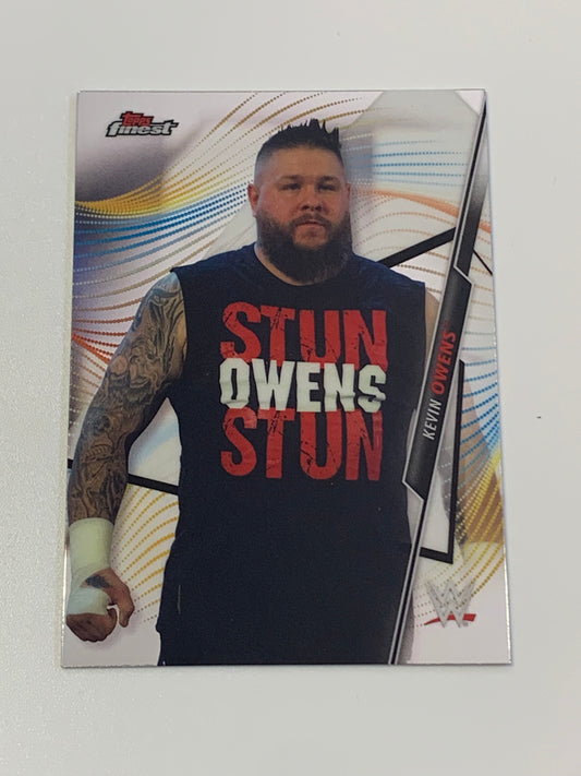 Kevin Owens 2020 WWE Topps Finest Card