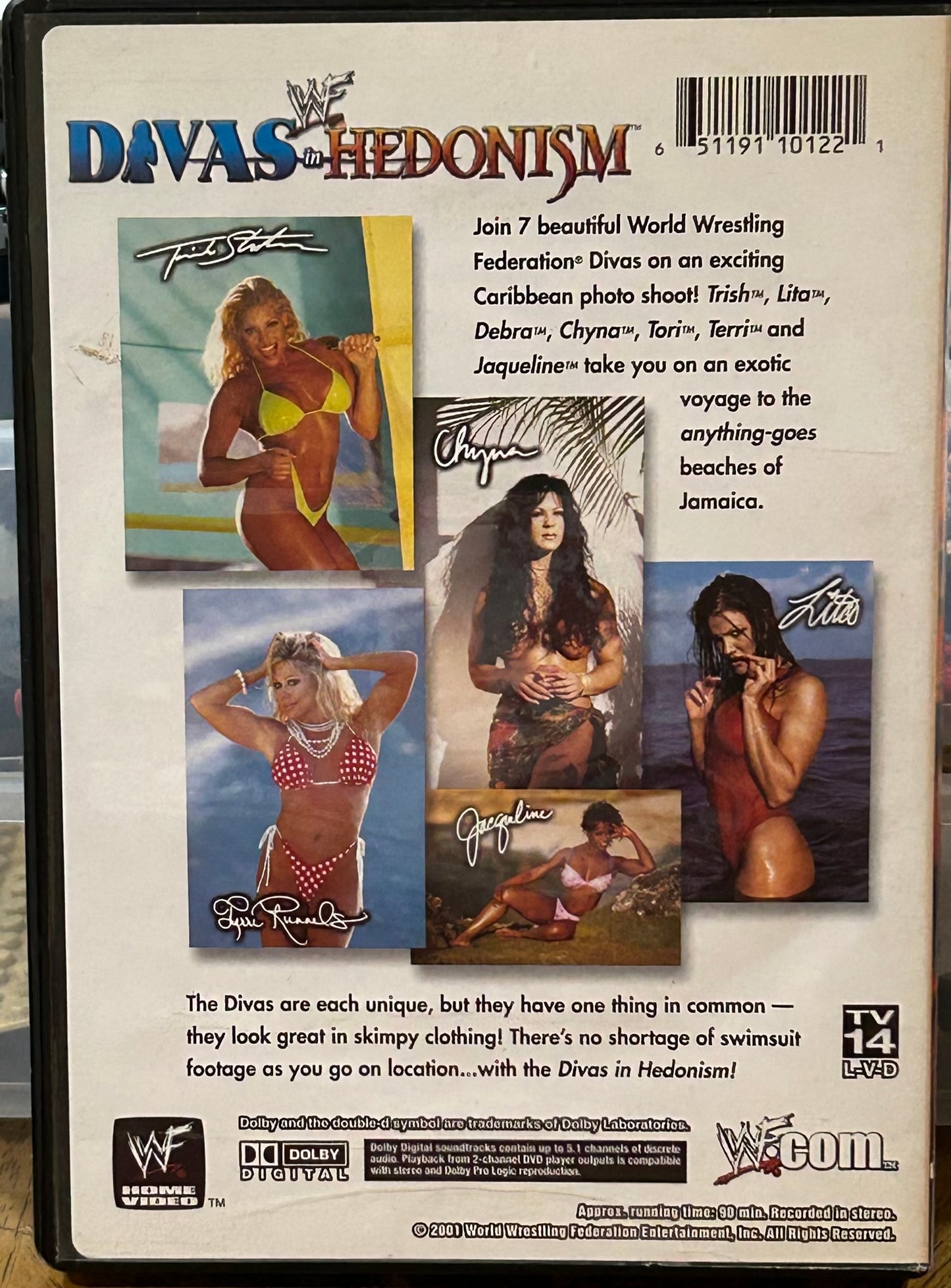 * WWE Divas in Hedonism DVD (Trish, Chyna, Trish & so much more)