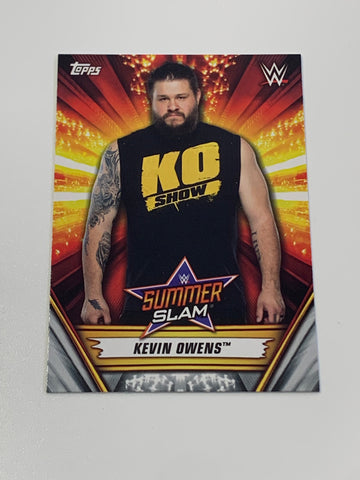 Kevin Owens 2019 WWE Topps Summerslam Card!!!