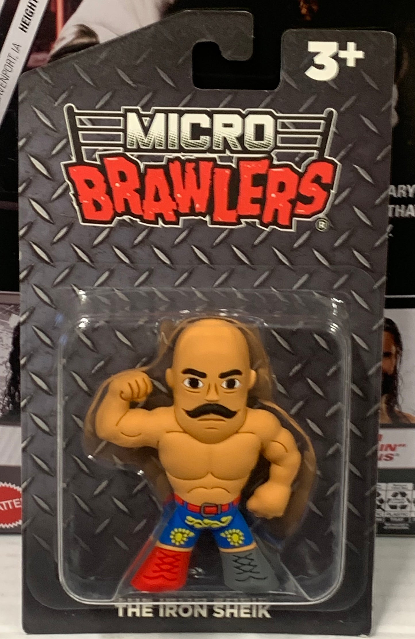 Iron Sheik Micro Brawlers (Brand New in Package)
