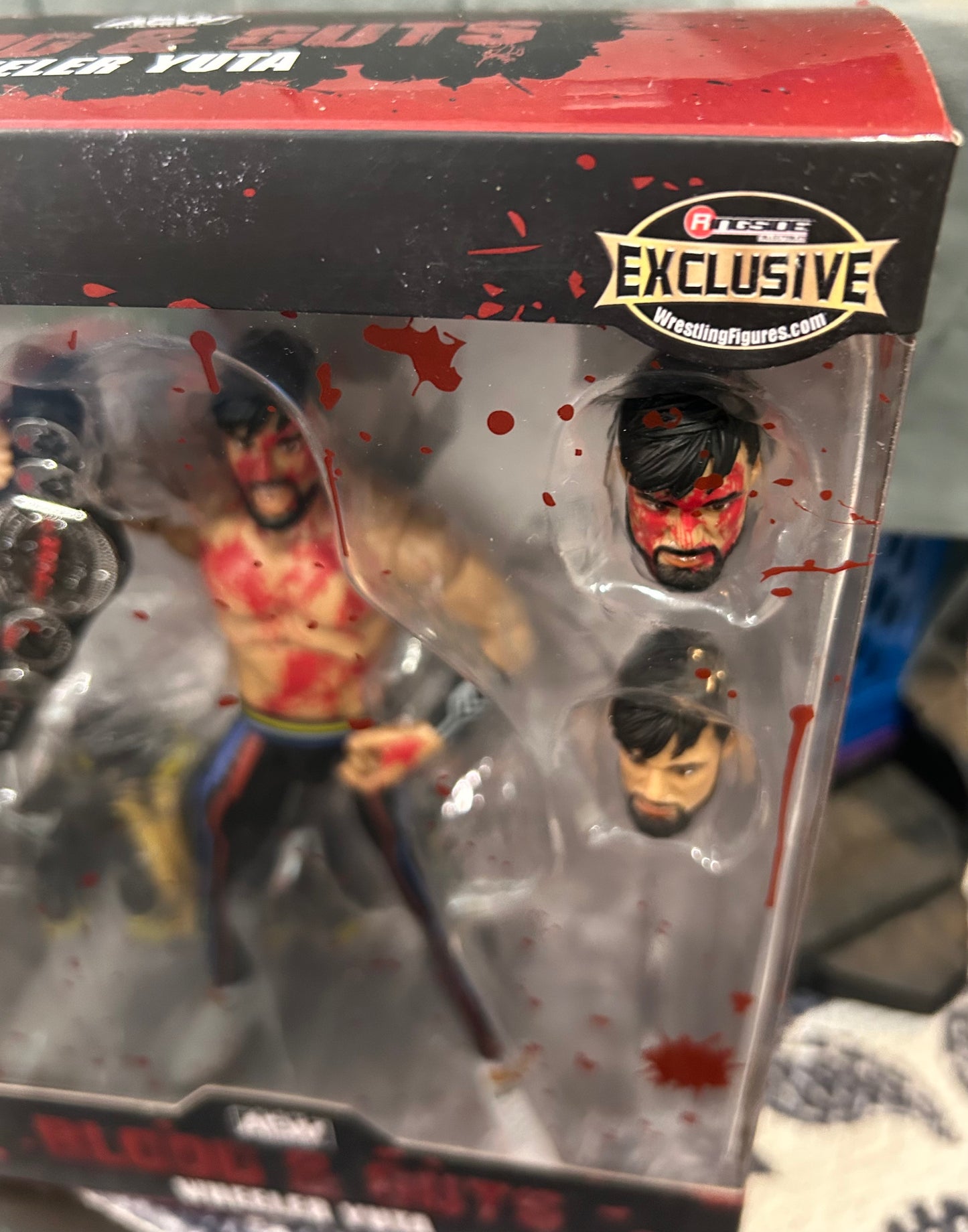 + Wheeler Yuta AEW EXCLUSIVE “Blood & Guts” Action Figure (Sealed, Never Opened)