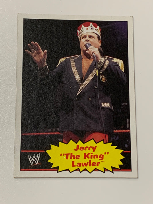 Jerry “The King” Lawler 2012 WWE Topps Heritage Card