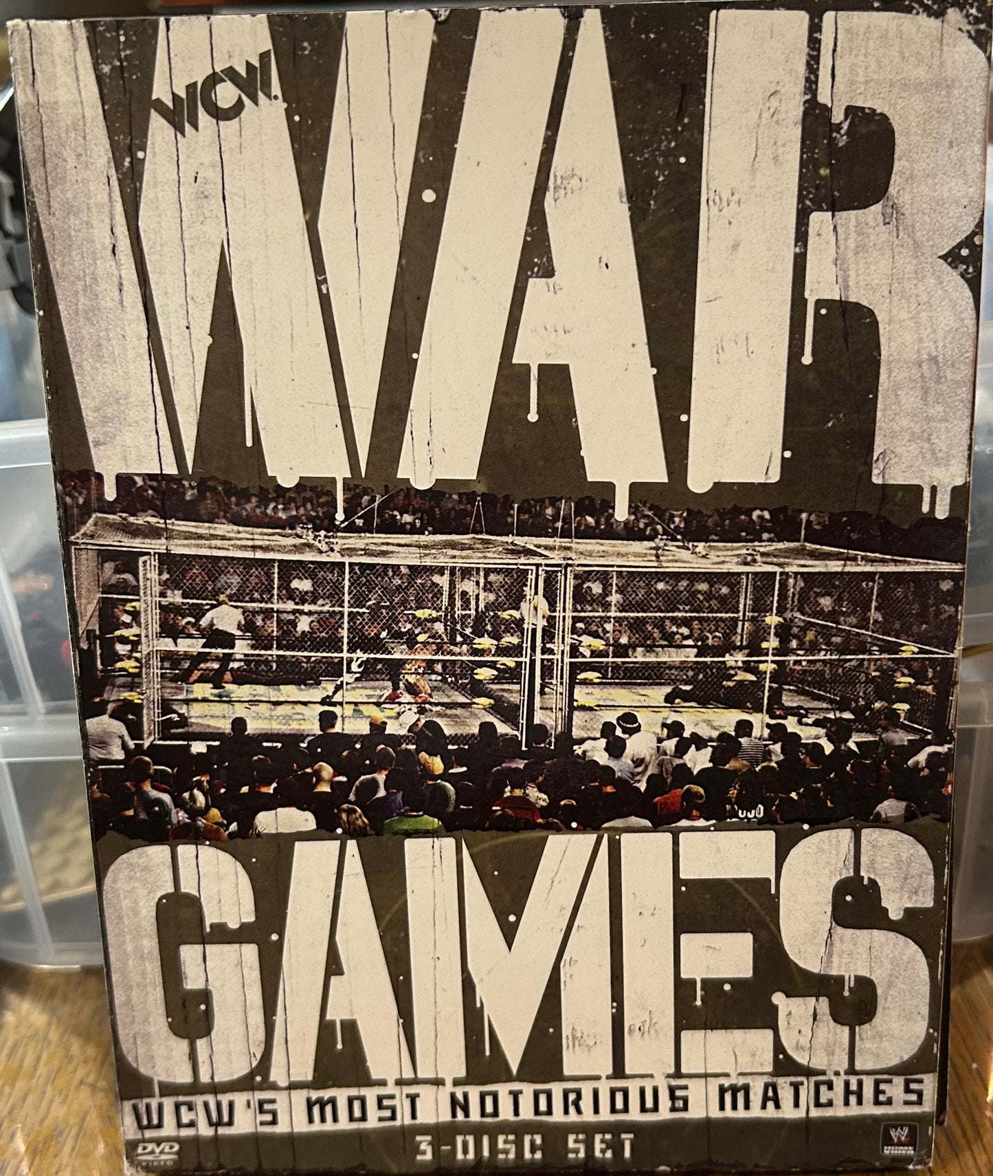 War Games “WCW’w Most Notorious Matches” DVD (3-Disc Set) Road Warriors, Ric Flair, Sting & so much more)