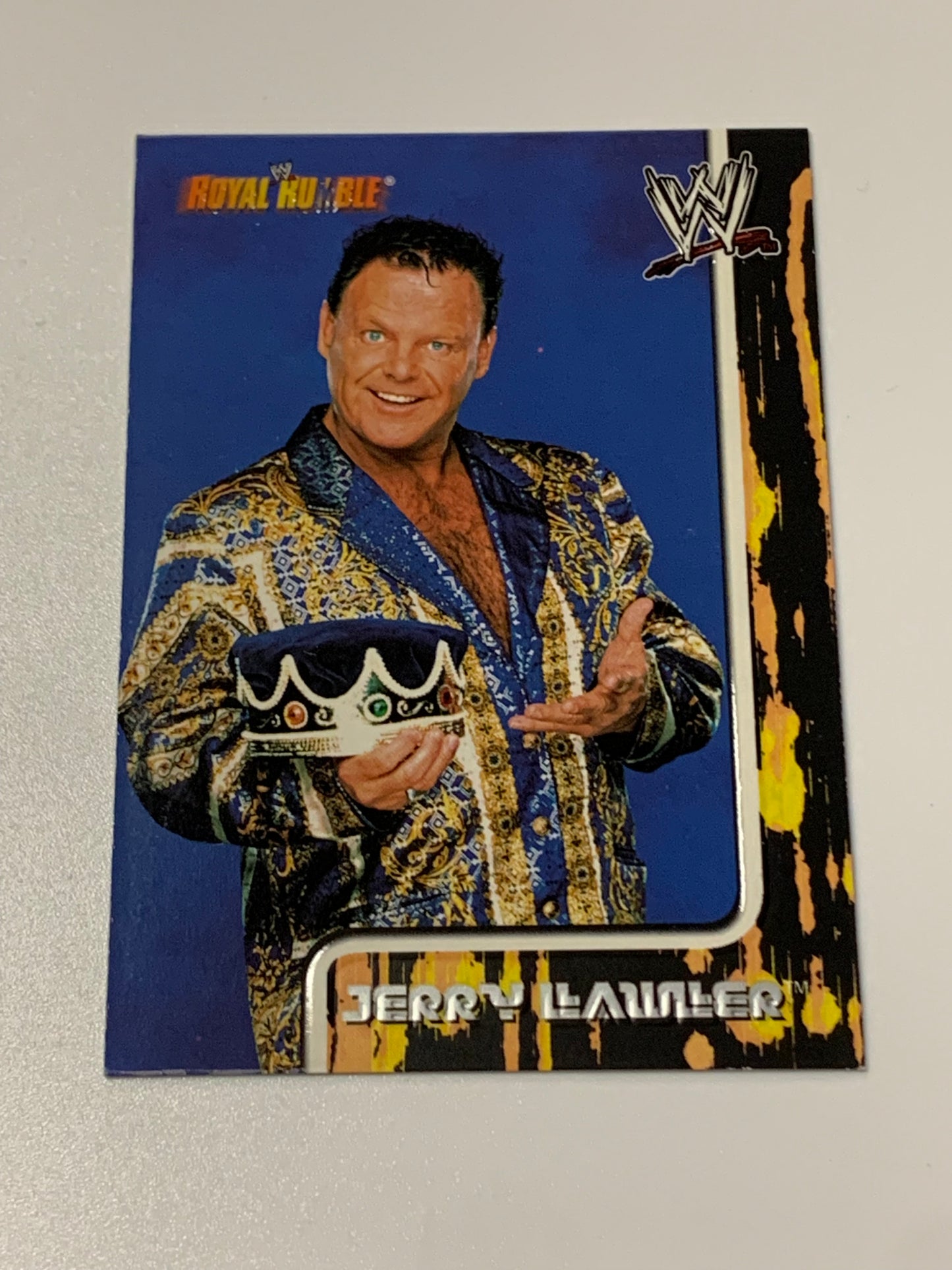 Jerry “The King” Lawler 2002 WWE Fleer Card