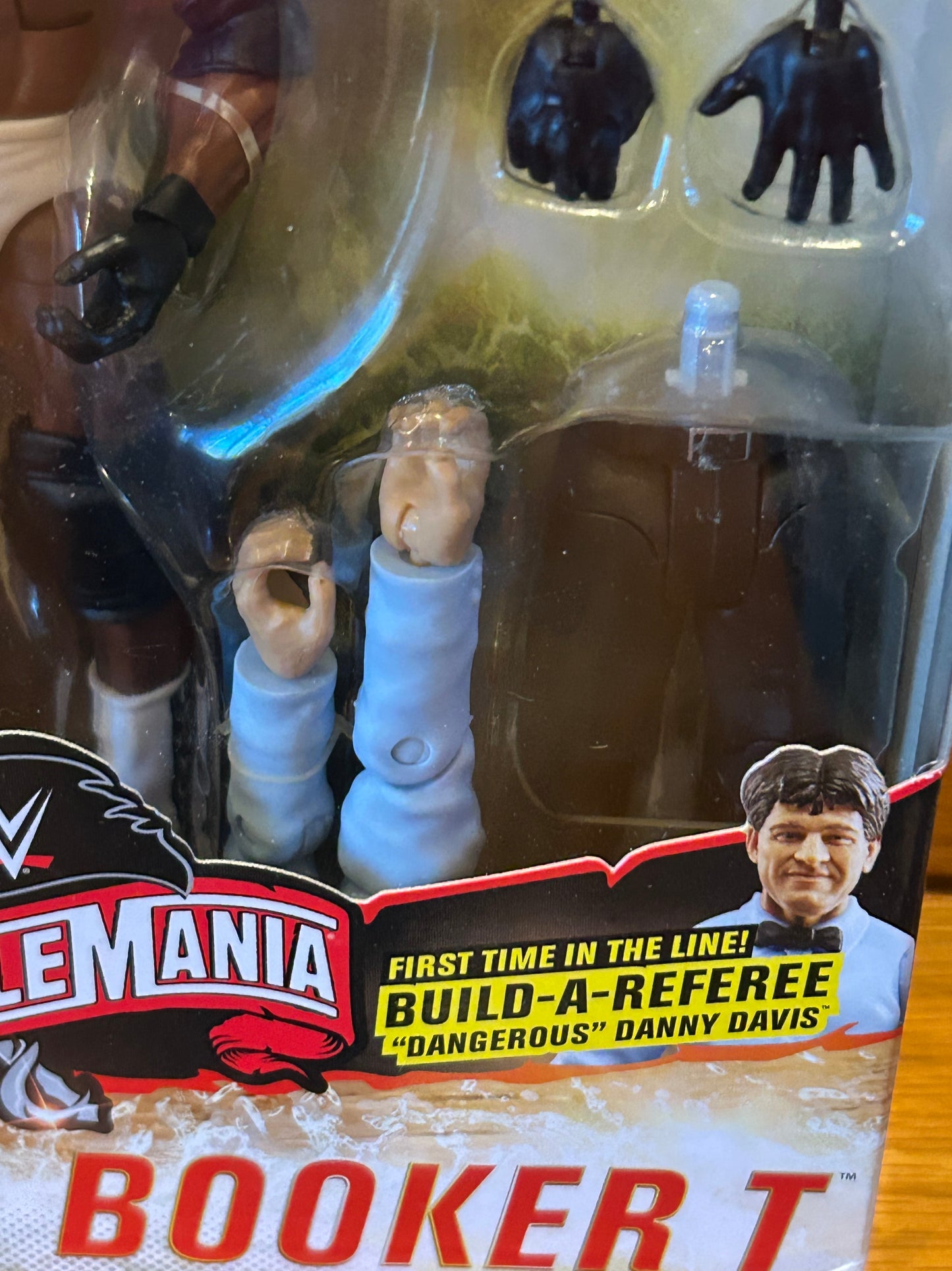 * Booker T WWE Wrestlemania Elite Action Figure (BAF Referee)