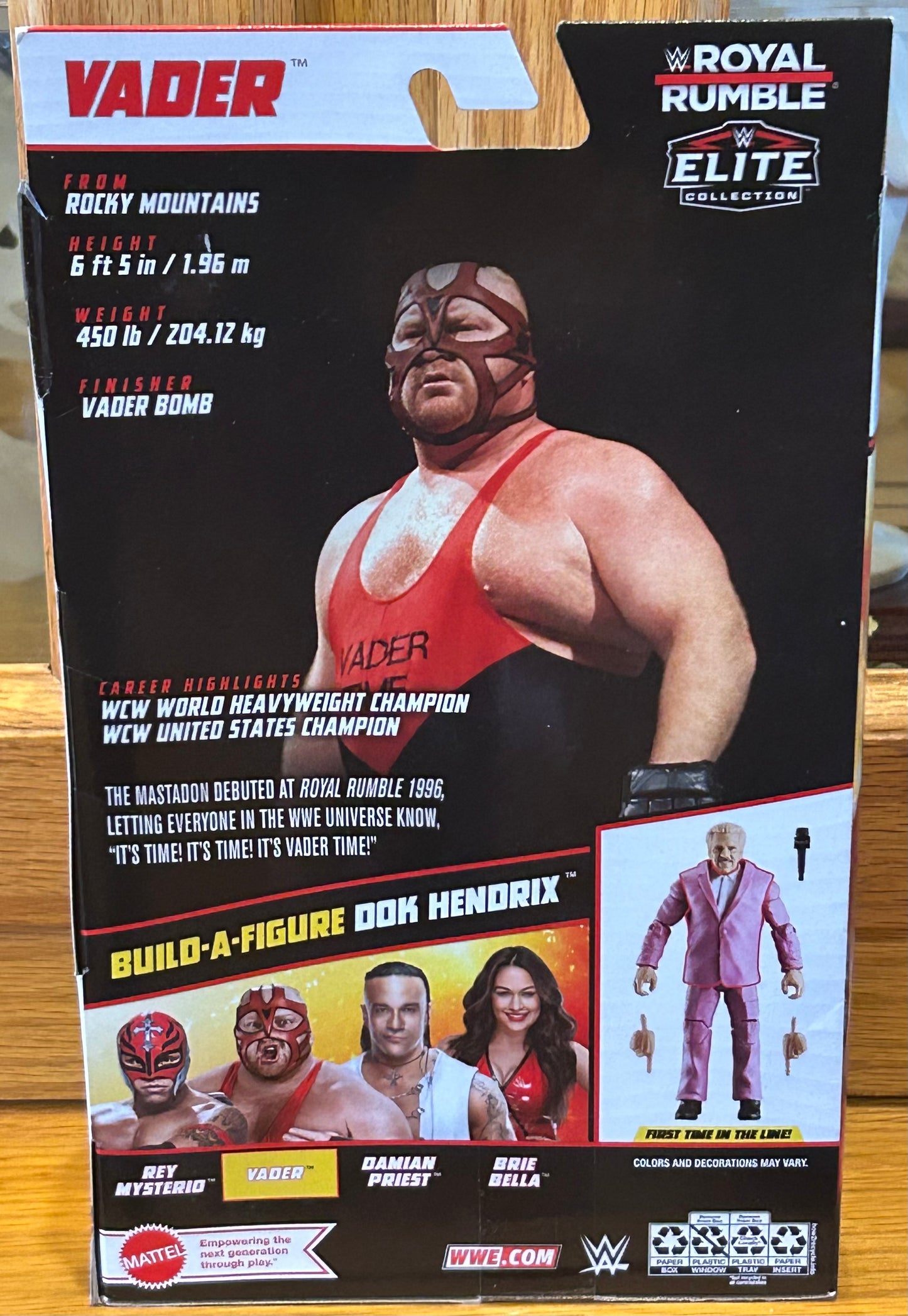 * Vader WWE Royal Rumble Elite Action Figure (BAF Dok Hendrik)