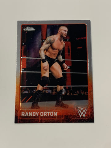 Randy Orton 2015 WWE Topps Chrome Card