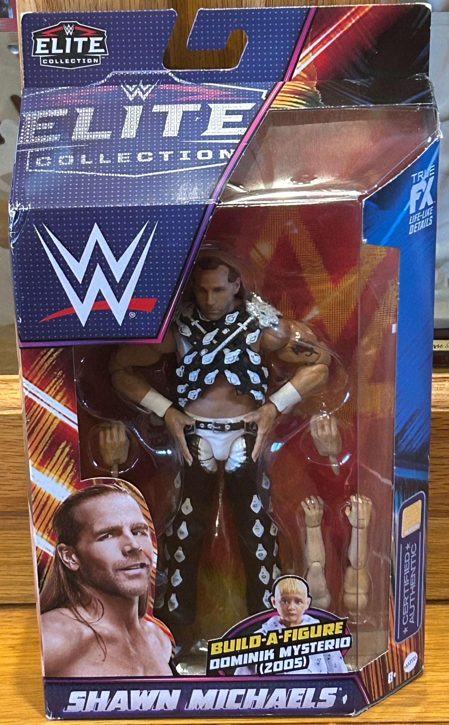 * Svawn Michaels WWE Summer Slam Elite Action Figure (BAF Dominik Mysterio)