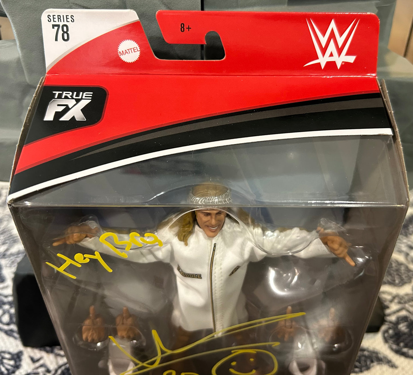 + Matt Riddle SIGNED WWE Mattel Elite Series 78 Action Figure (Comes w/COA)