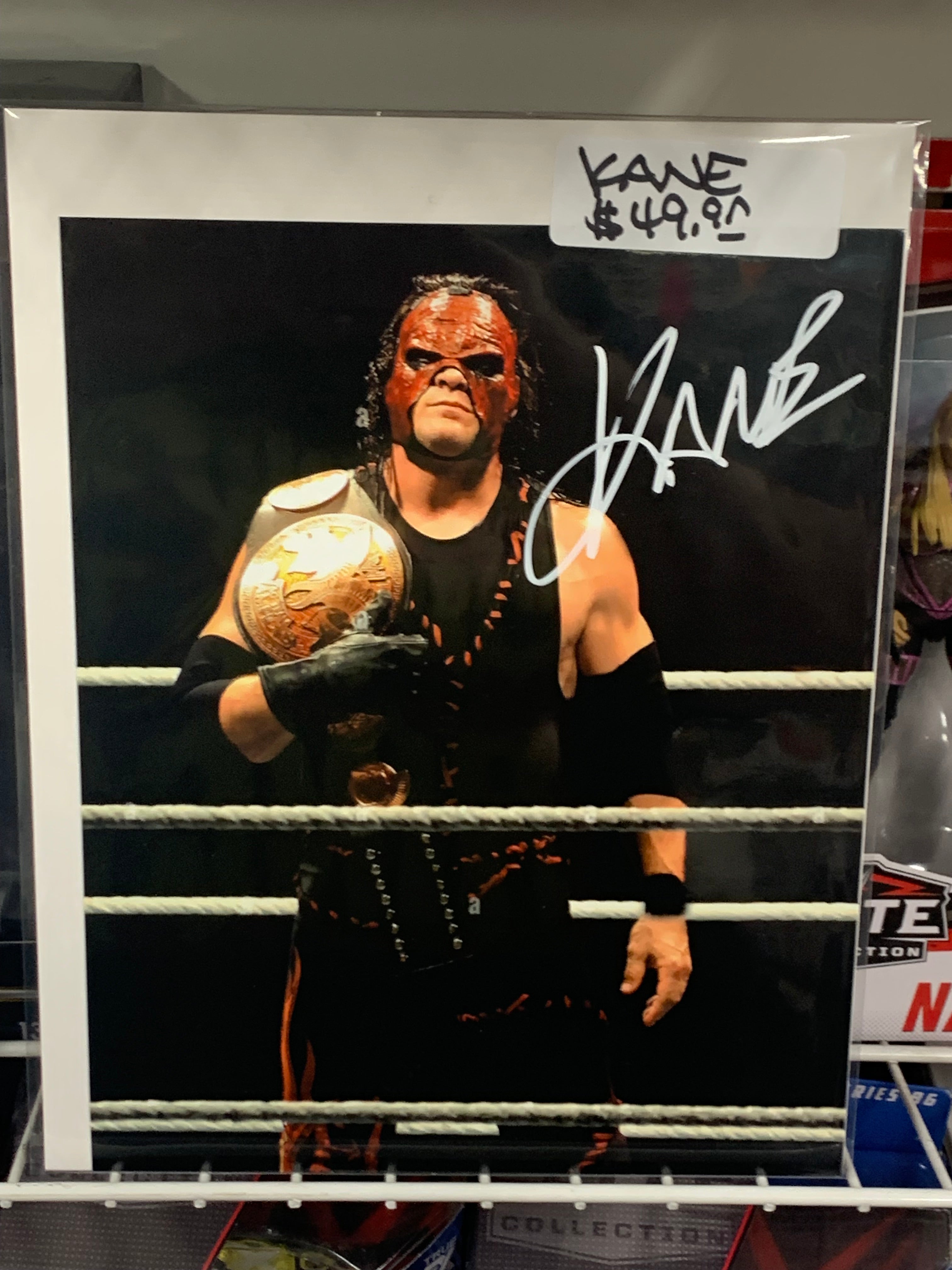 Kane Signed Photo Pose 1 COA – The Wrestling Universe