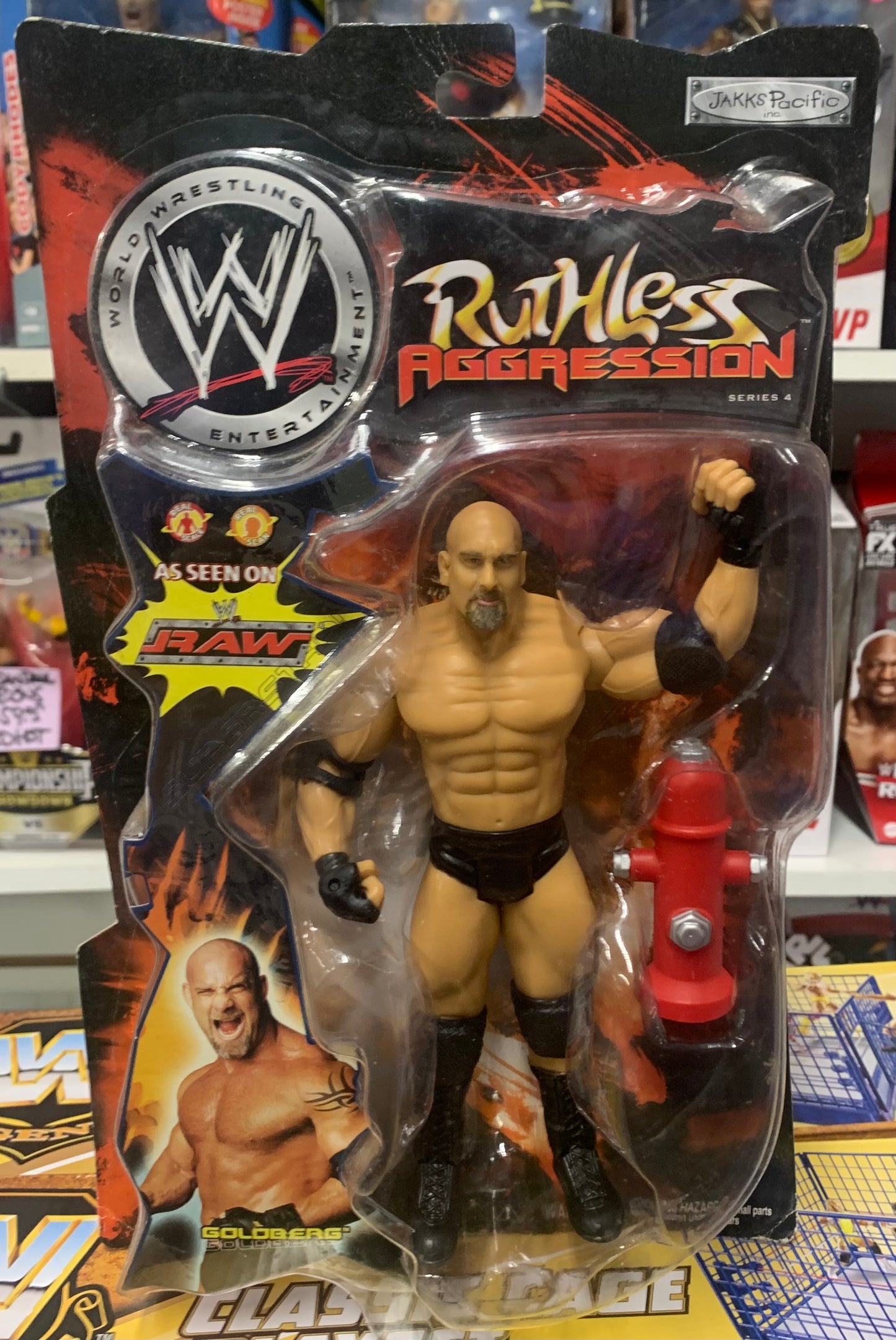 Goldberg WWE Jakks Ruthless Aggression Action Figure