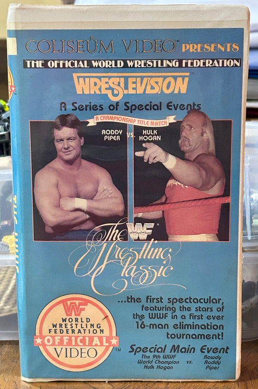 WWF WWE “The Wrestling Classic” VHS (Coliseum Video)