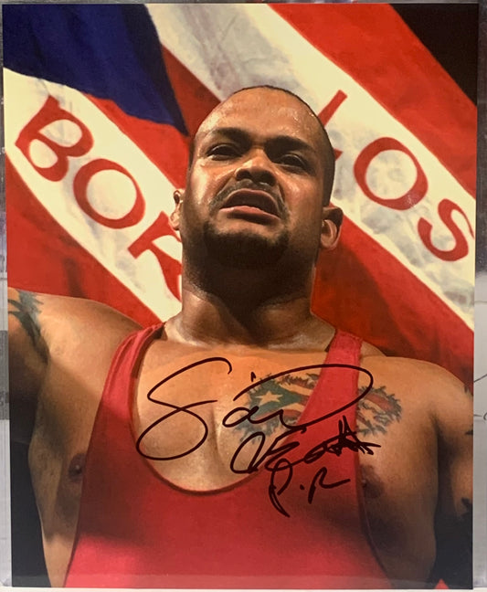 Savio Vega WWE Signed 8x10 Color Photo