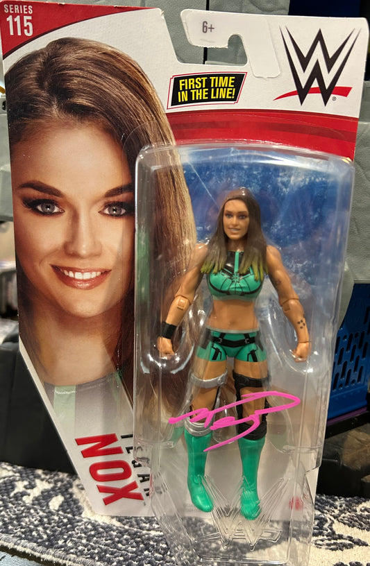 + Tegan Nox SIGNED WWE Action Figure Series 115 (Comes w/COA)