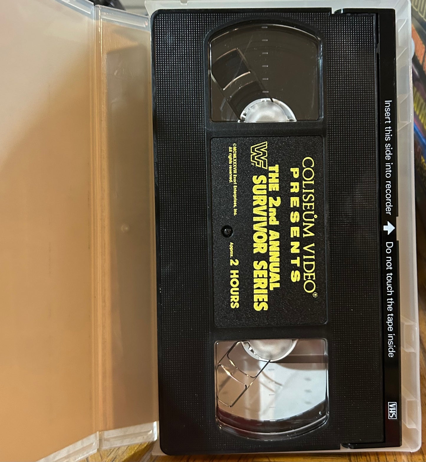 WWF WWE “2nd Annual Survivor Series” VHS (Coliseum Video)