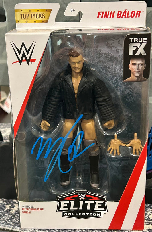 + Finn Balor SIGNED WWE Mattel “Top Picks” Elite Action Figure (JSA Authenticated)