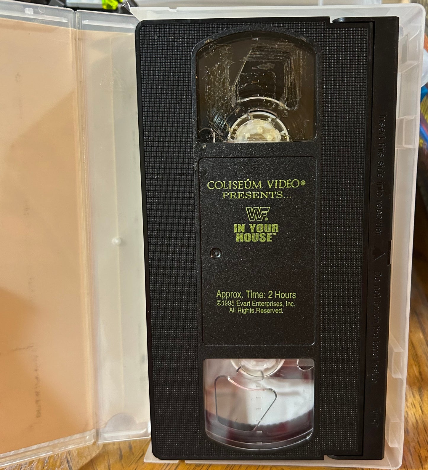 WWF WWE “1st In Your House”  VHS (Coliseum Video)