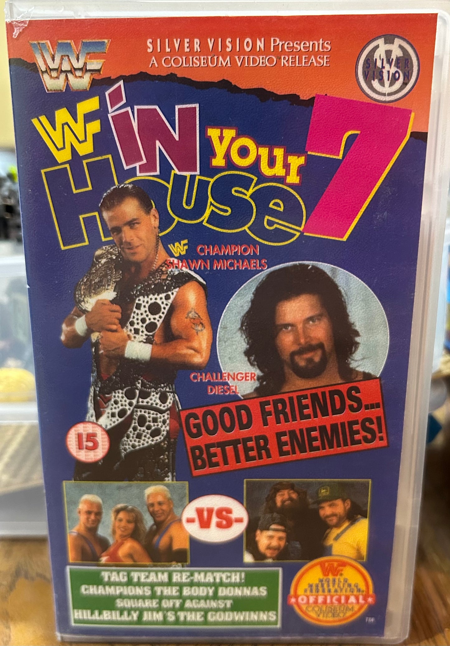 WWF WWE “In Your House Vol 7” VHS (Coliseum Video)