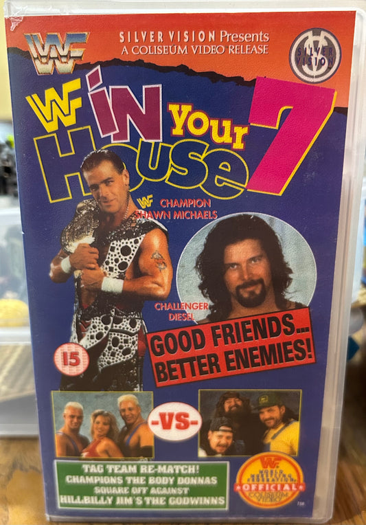 WWF WWE “In Your House Vol 7” VHS (Coliseum Video)