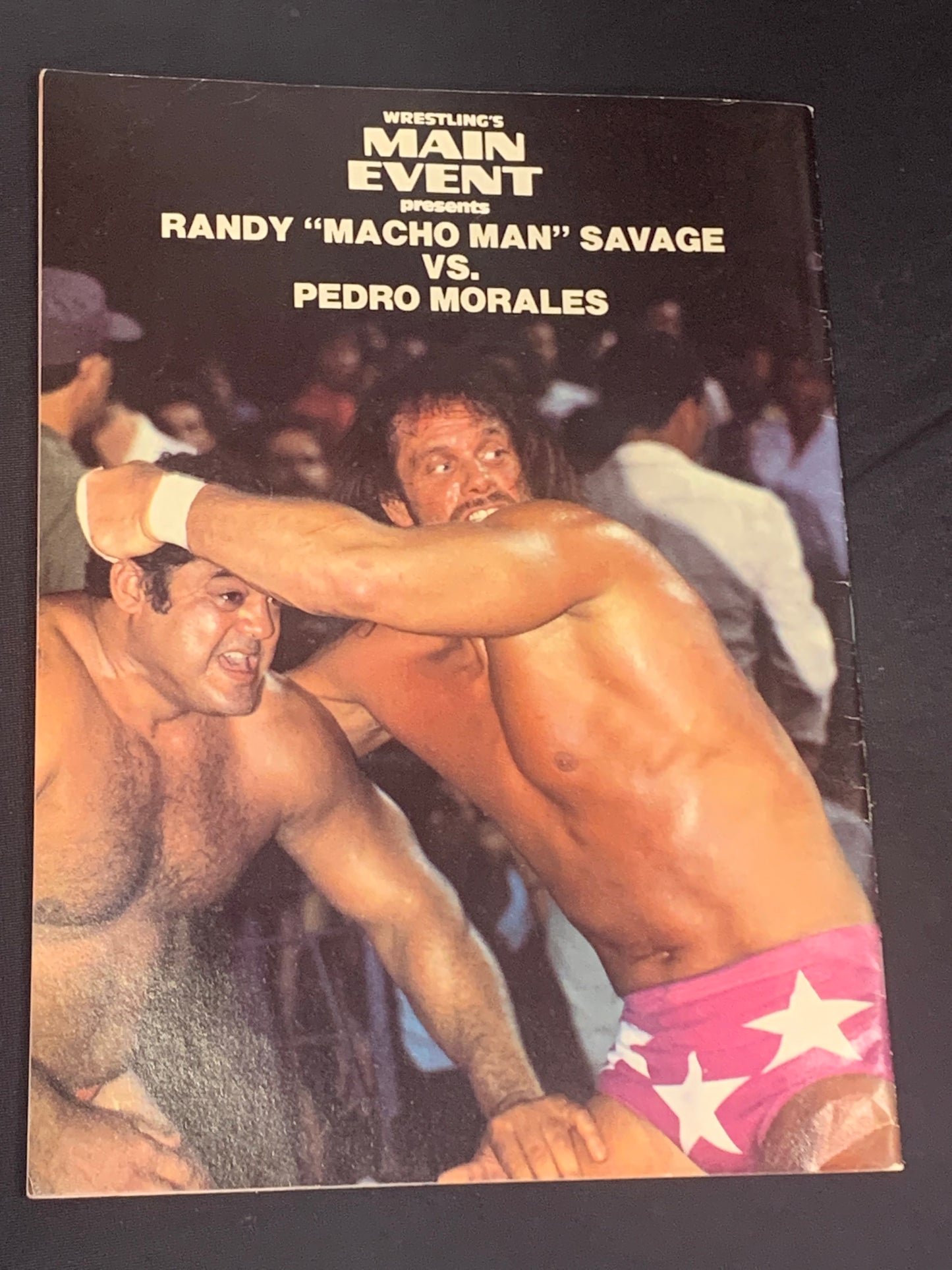 Wrestling’s Main Event Magazine March 1986 Hulk Hogan (Billy Jack Haynes Poster)