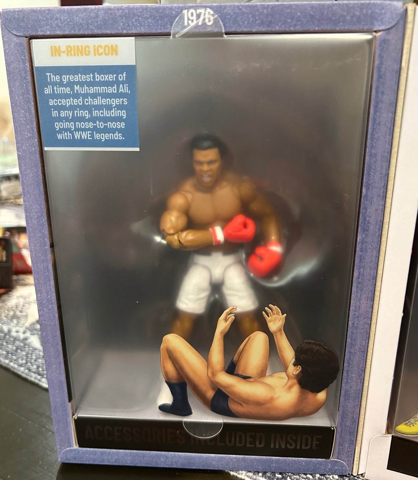 + Muhammad Ali WWE “Mattel Creations “ Ultimate Edition Action Figures (2 Figures in set)
