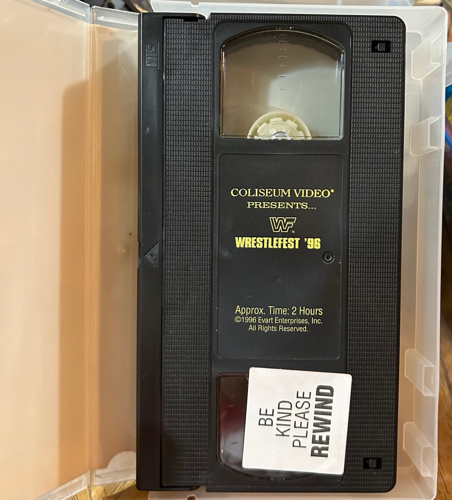 WWF WWE “WrestleFest ‘96, The Video Event” VHS (Coliseum Video)