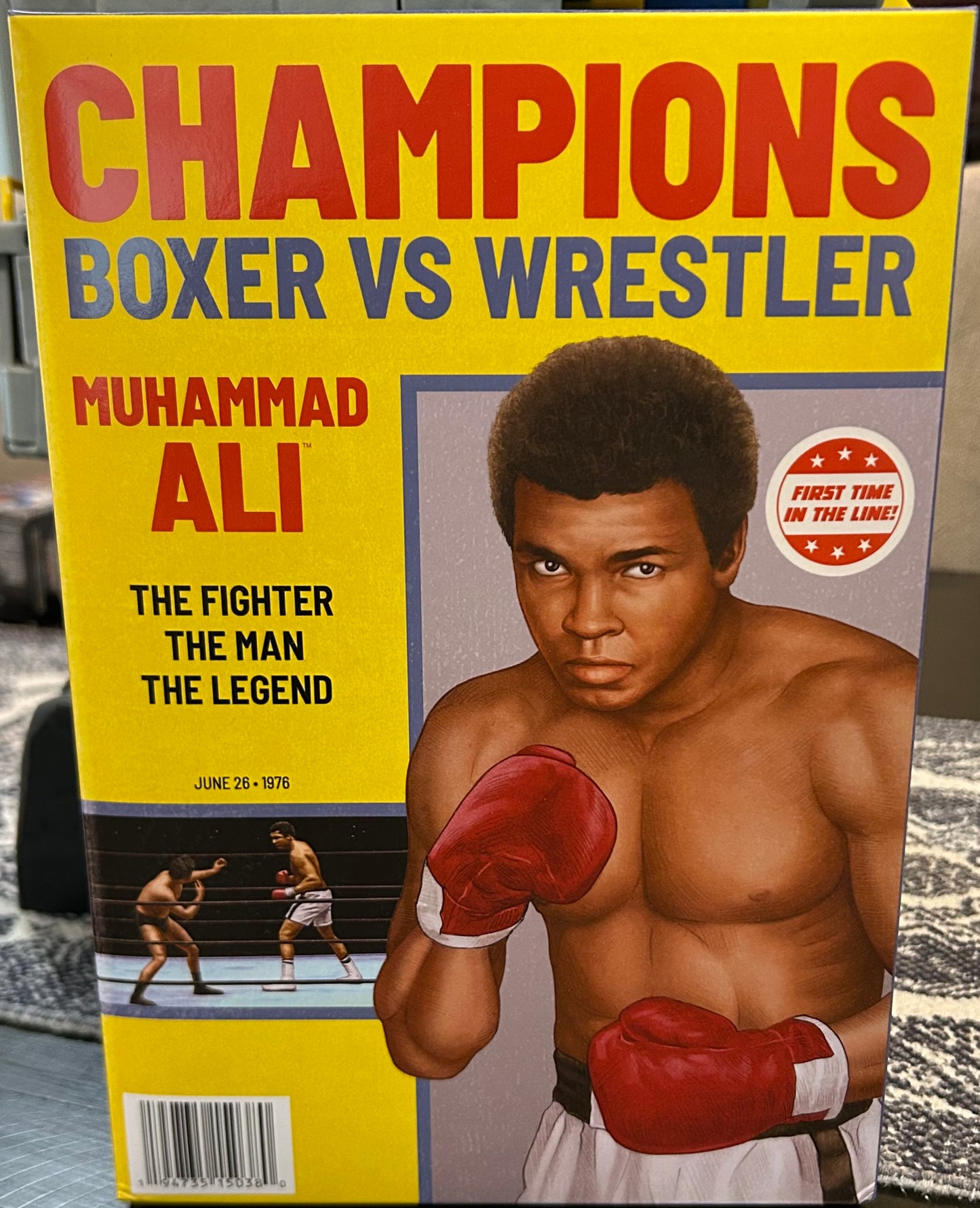 + Muhammad Ali WWE “Mattel Creations “ Ultimate Edition Action Figures (2 Figures in set)
