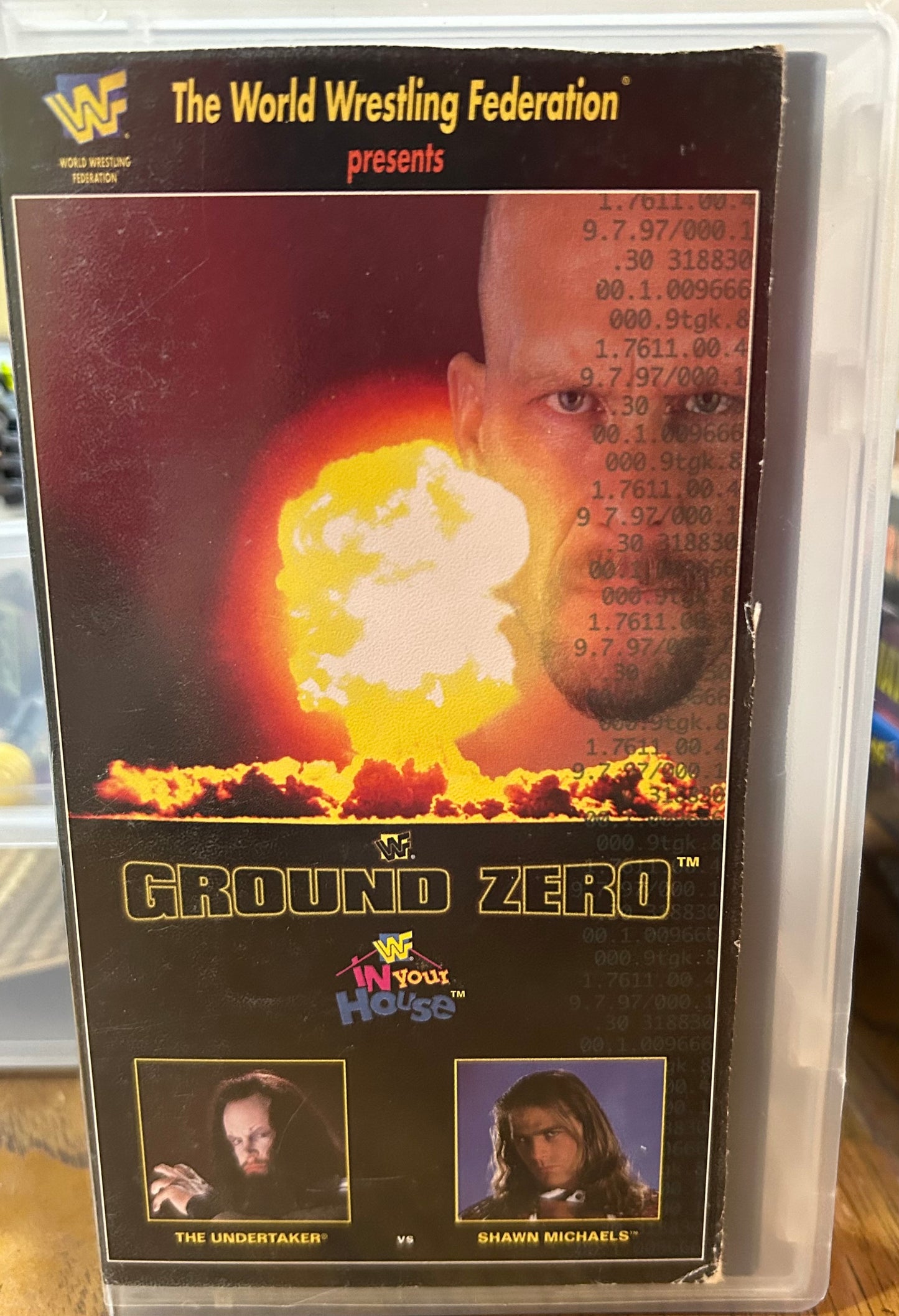 WWF WWE “In Your House, Ground Zero” VHS (Coliseum Video)