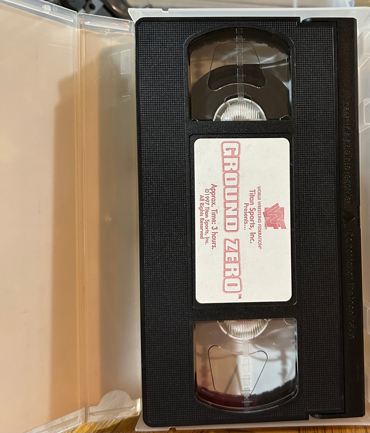 WWF WWE “In Your House, Ground Zero” VHS (Coliseum Video)