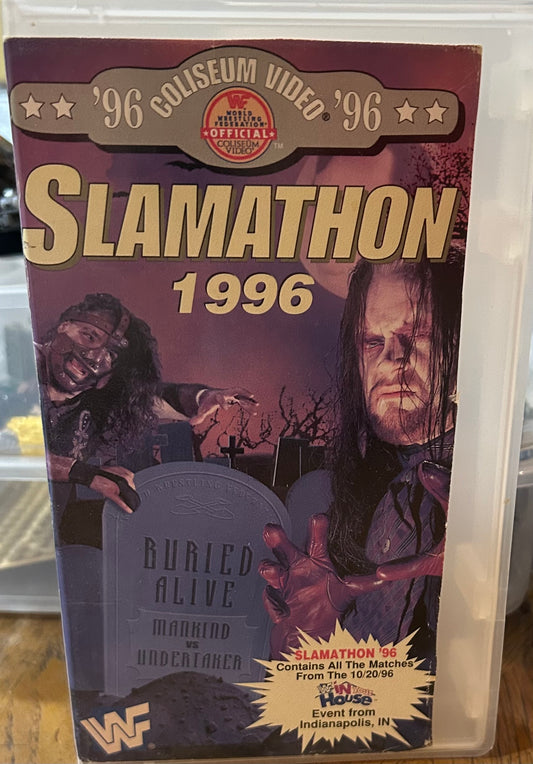 WWF WWE “In Your House, Slamathon 1996” VHS (Coliseum Video)
