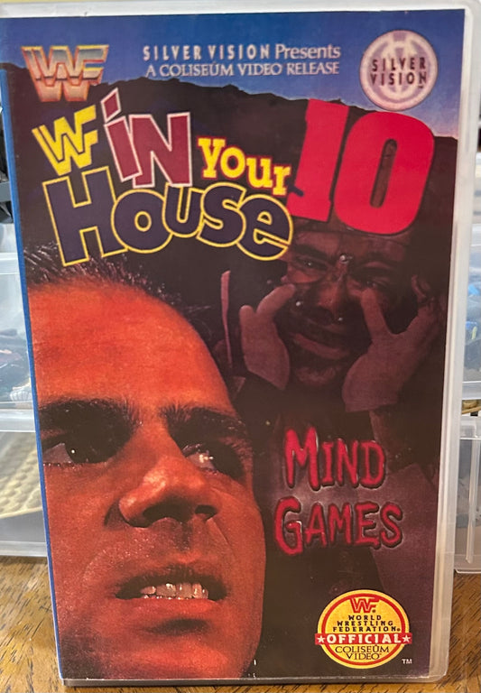 WWF WWE “In Your House Vol 10, Mind Games” VHS (Coliseum Video)