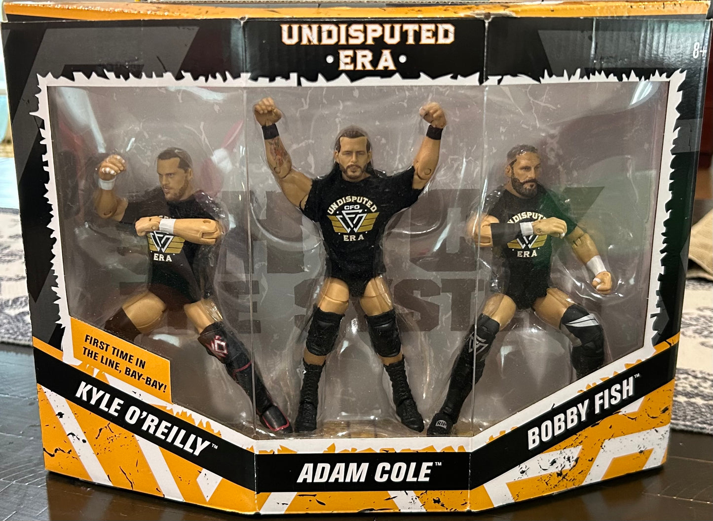 + Undisputed Era WWE Mattel Exclusive 3-pack Elite Action Figures (Hard To Find)