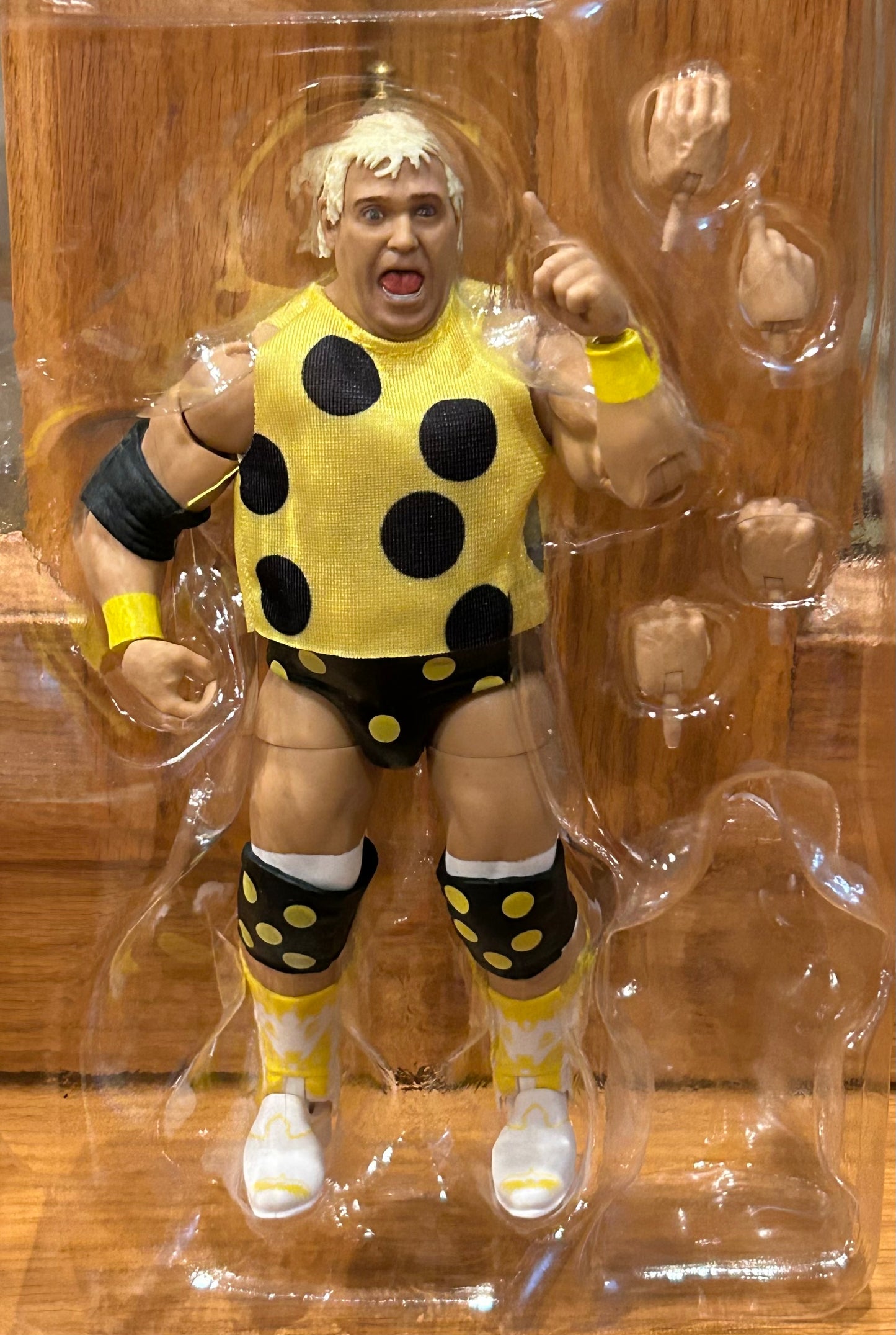 WWE Dusty Rhodes Mattel Wrestlemania Elite Action Figur (Loose, MINT Condition & Complete)
