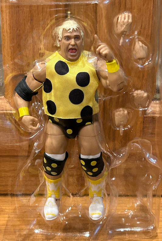 WWE Dusty Rhodes Mattel Wrestlemania Elite Action Figur (Loose, MINT Condition & Complete)