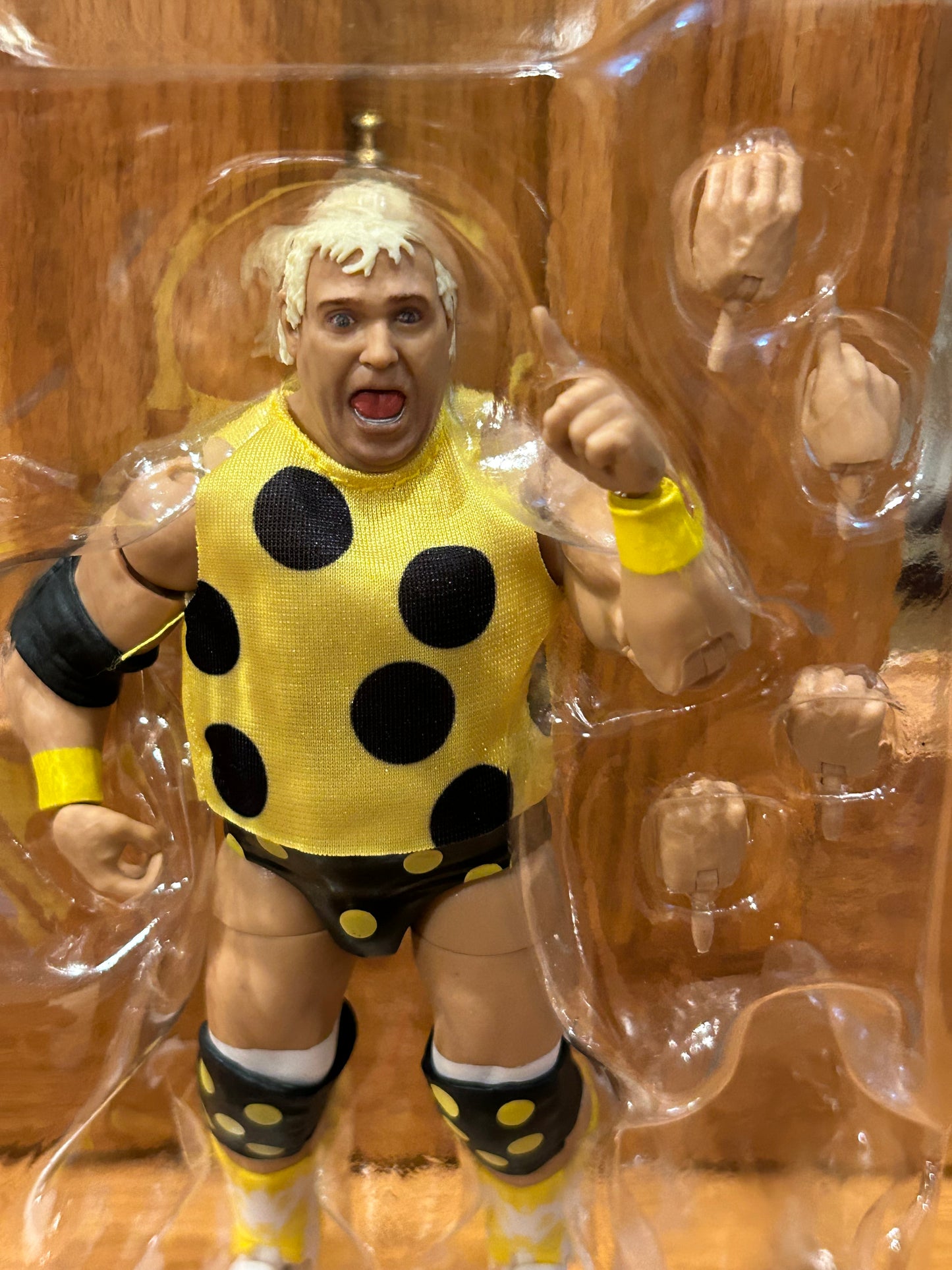 WWE Dusty Rhodes Mattel Wrestlemania Elite Action Figur (Loose, MINT Condition & Complete)
