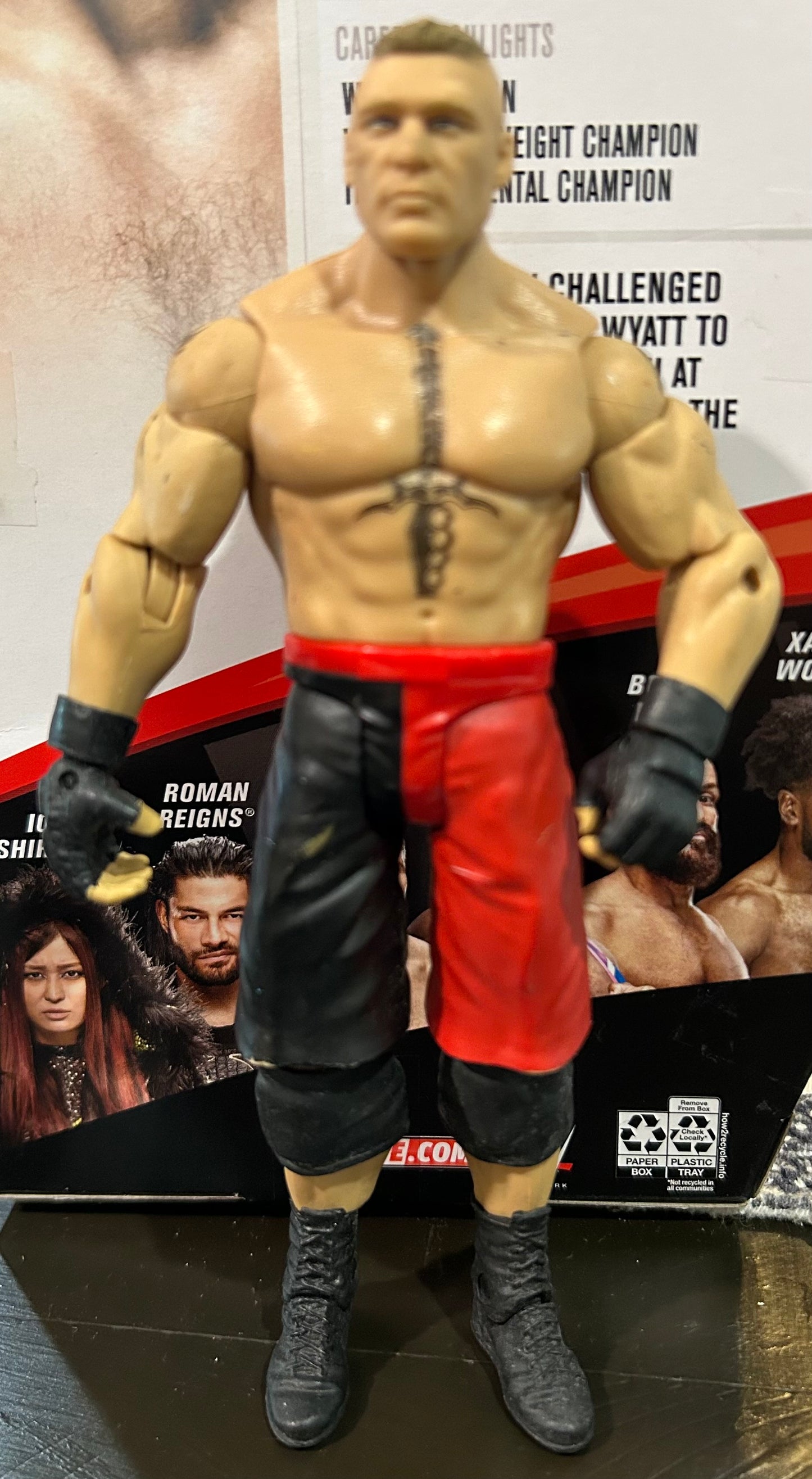 + Brock Lesnar WWE Mattel Action Figure