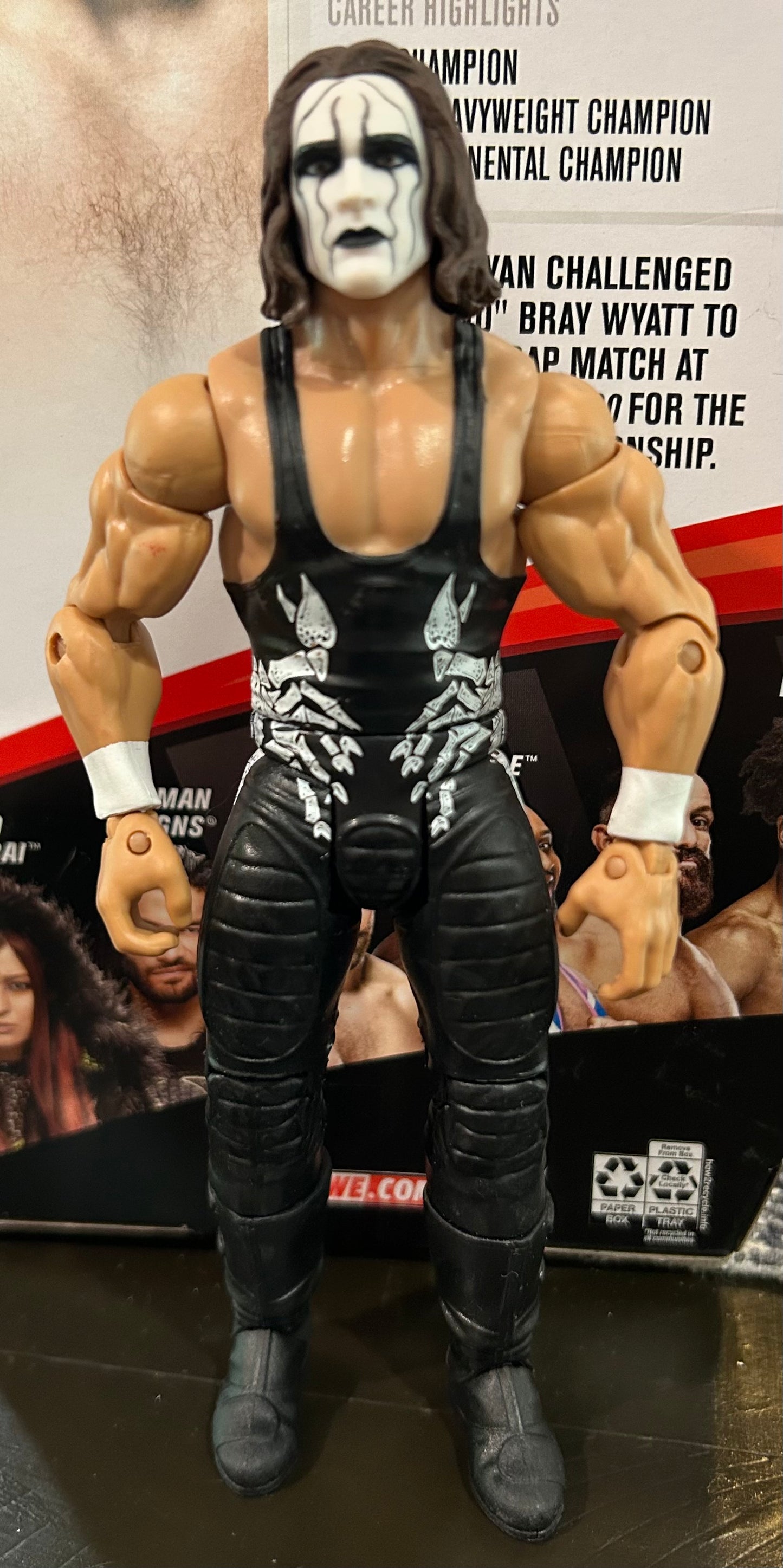 + STING WWE Mattel Action Figure