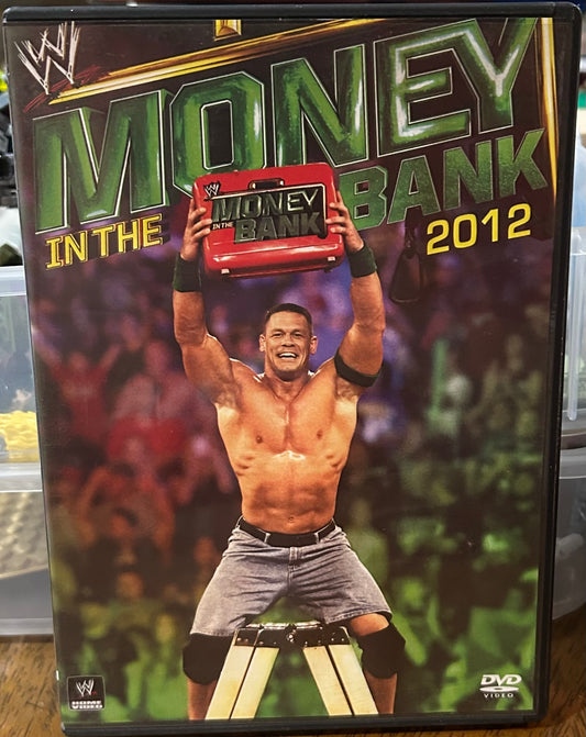 * WWE “Money In The Bank 2012” DVD (John Cena, CM Punk & much more)