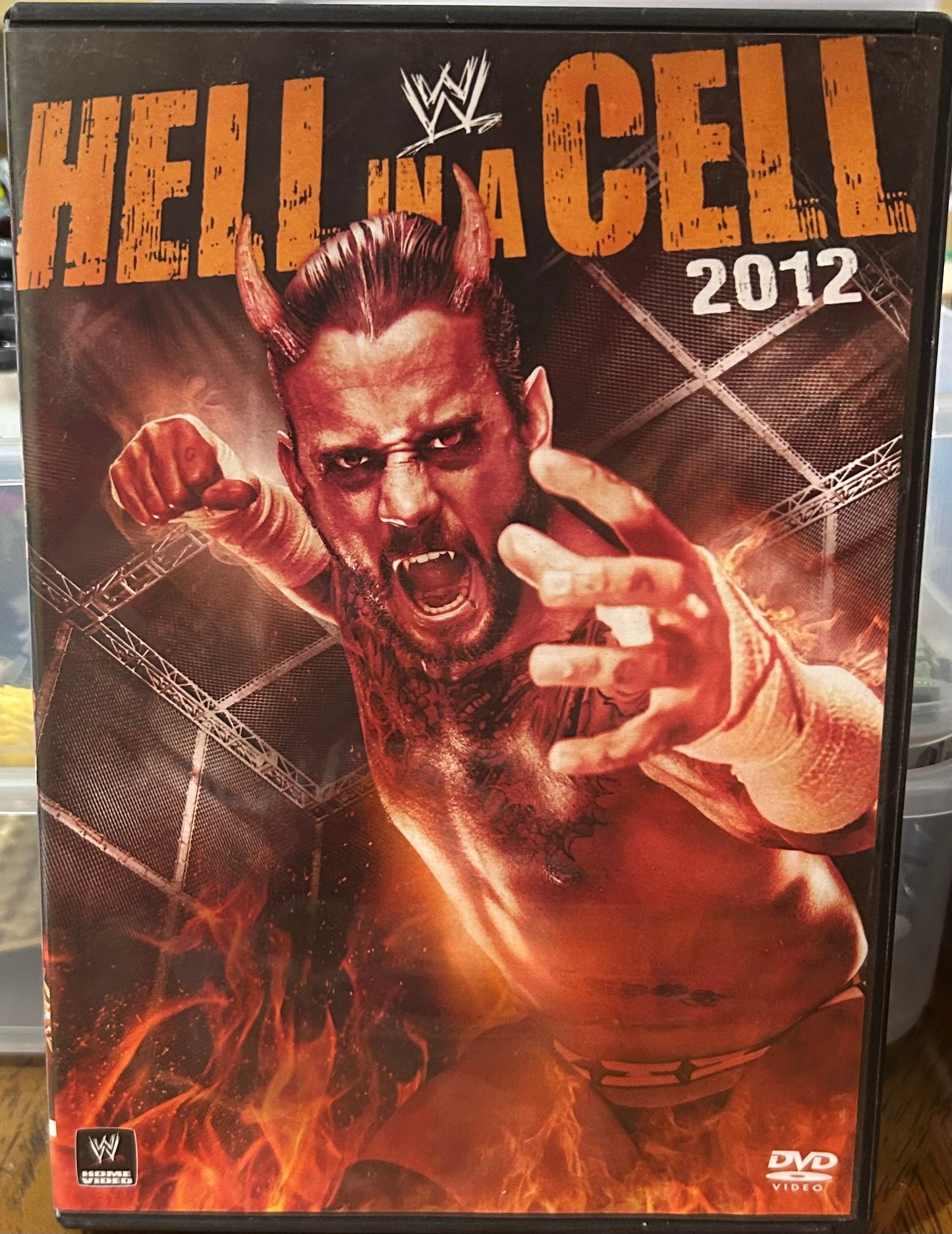 * WWE “Hell in a Cell 2012” DVD (CM Punk, Ryback, Orton & so much more)