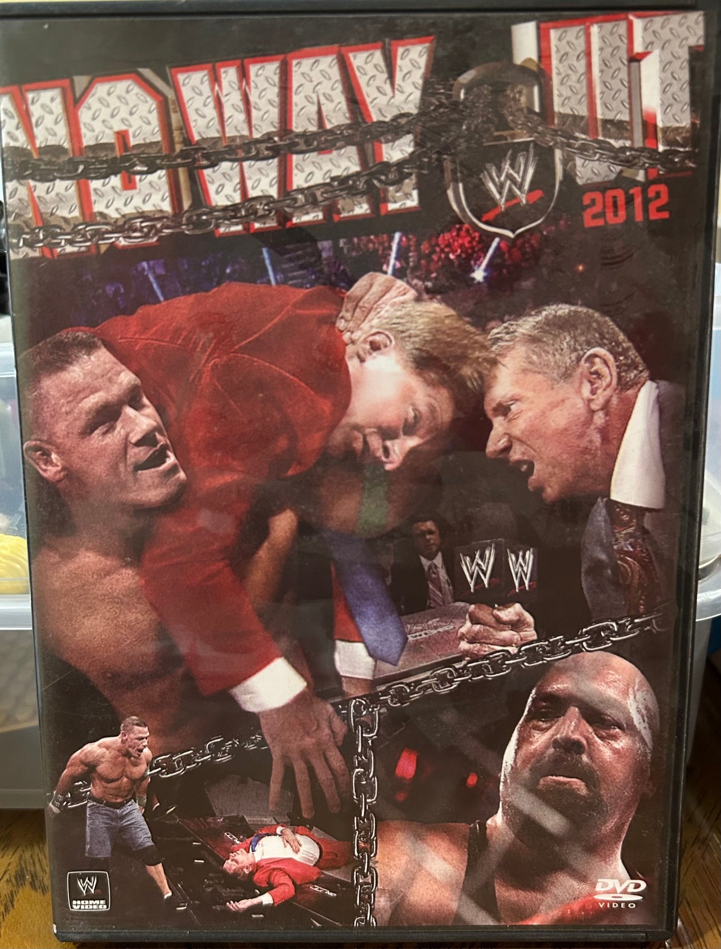 * WWE “No Way Out 2012” DVD (Cena, Big Show, CM Punk & much more)