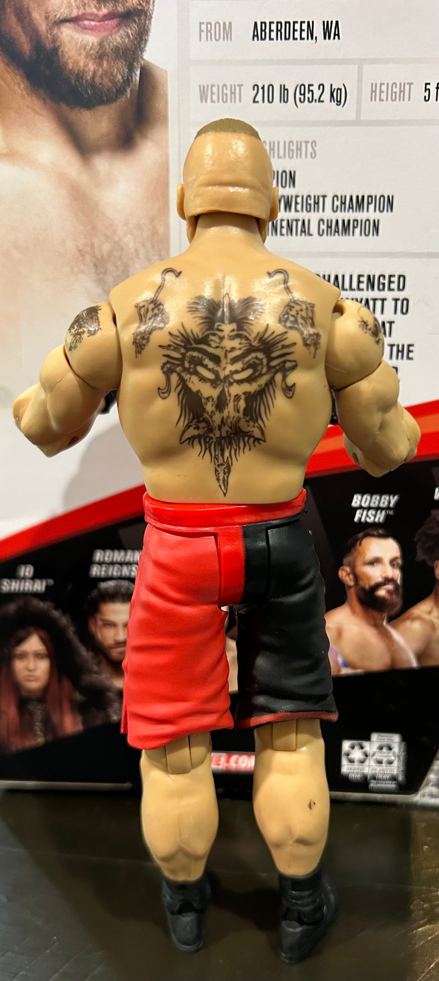 + Brock Lesnar WWE Mattel Action Figure